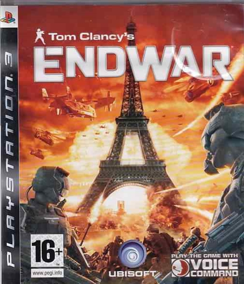 Tom Clancys EndWar - PS3  (B Grade) (Genbrug)